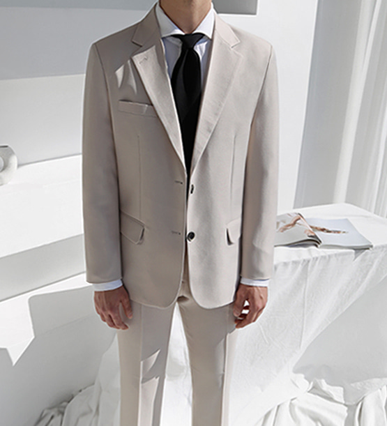 Y_closet cream suit (1color)