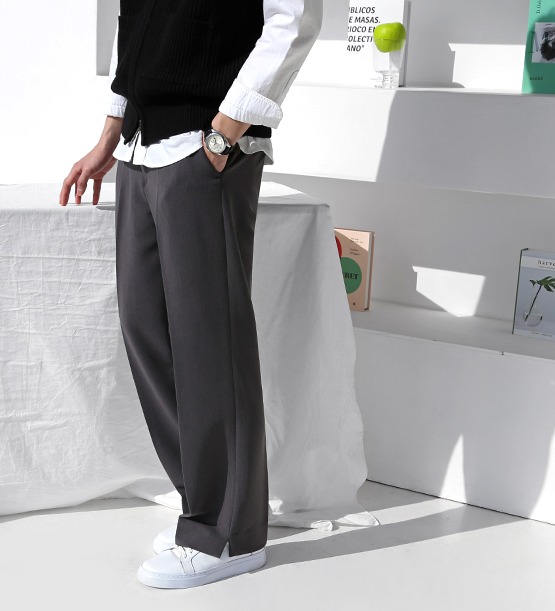 Bijou semi wide slacks (3color)